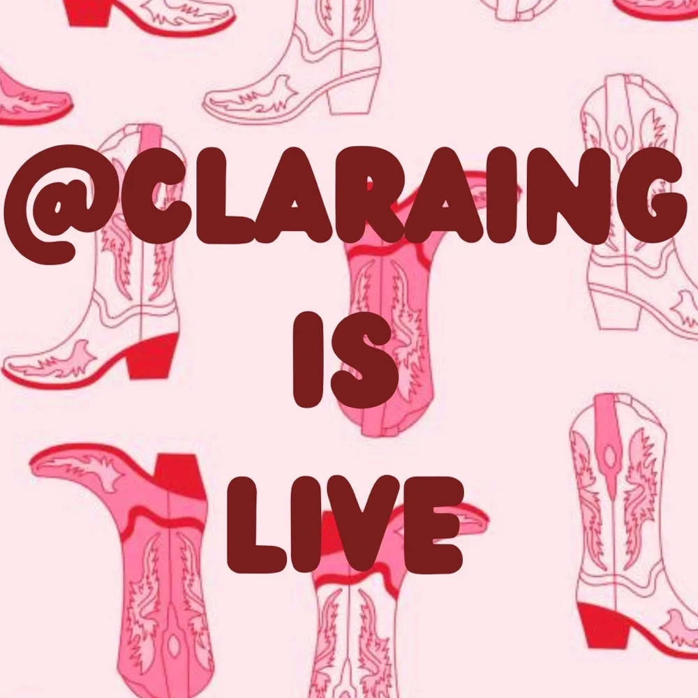 @claraing is live Now!! Thrifted treasures, low starts!! - Picture 1 of 4